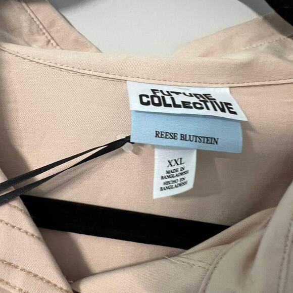 Future Collective with Reese Blutstein Women's Button-Down Shirt - XXL - NWT - Picture 2 of 11